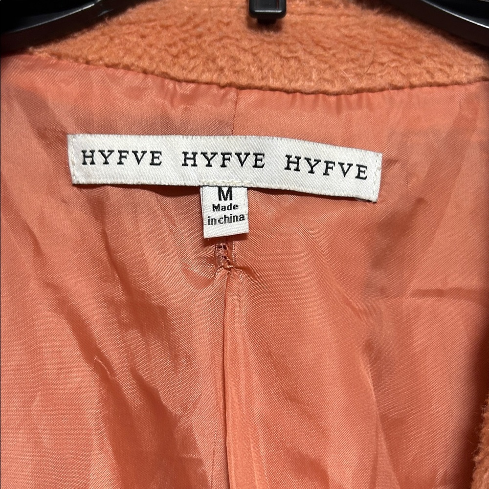 HYFVE Warm Orange Teddy Jacket - Picture 2 of 4